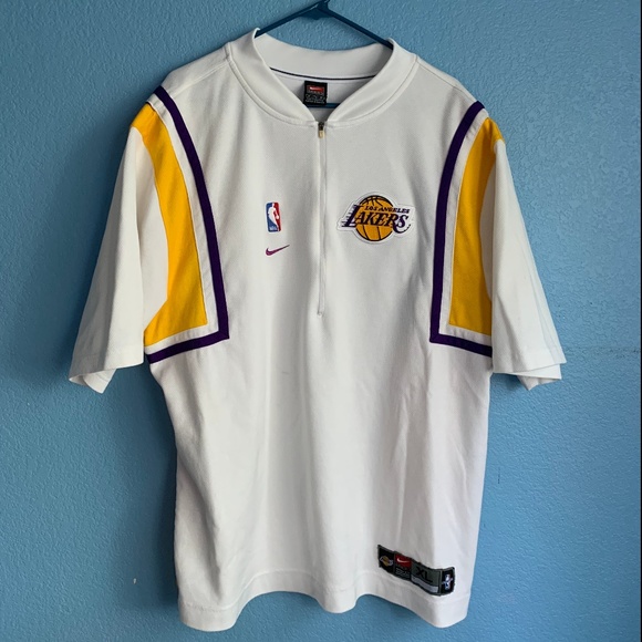 los angeles lakers warm up shirt